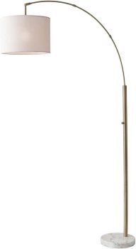 Adesso Bowery Arc Floor Lamp
