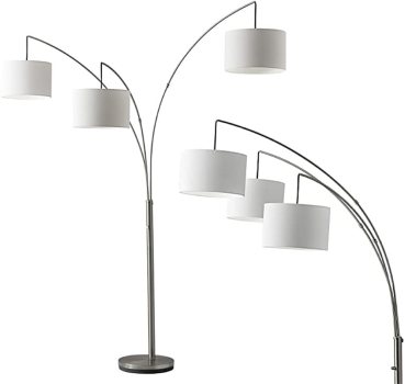 Adesso Trinity Arc Floor Lamp