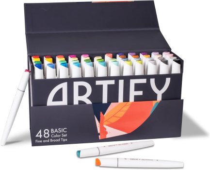Artify 48-Piece Sketching and Drawing Set