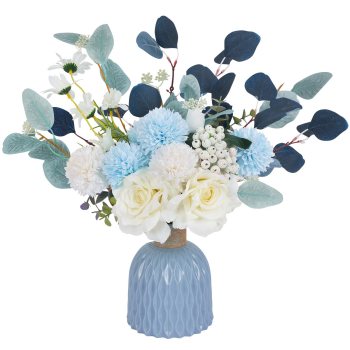 CEWOR Artificial Peony Flowers