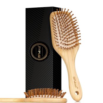 BFWood Bamboo Paddle Brush