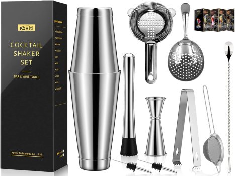 Aozita 24-Piece Cocktail Shaker Set