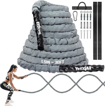 Yes4All Strength Training Battle Rope