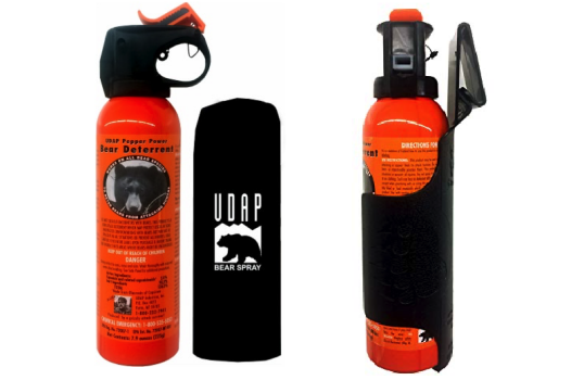 UDAP Bear Spray Safety Orange Duo Pack