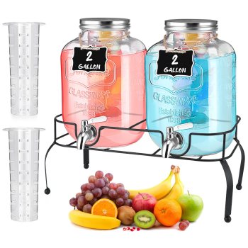 Estilo Glass Beverage Dispenser