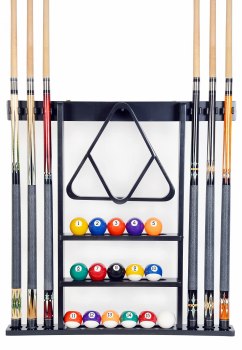 Iszy Billiards Wall Mounted Pool Stick Holder