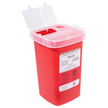 Alcedo 1 Quart Sharps Container