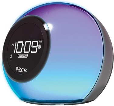 iHome iBT29BC Bluetooth Color Changing Dual Alarm Clock