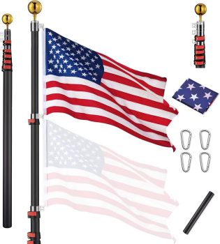 YesHom Telescoping Flag Pole