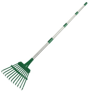 HOMIMP Adjustable Garden Hand Rake