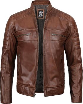 Decrum Austin Brown Leather Jacket