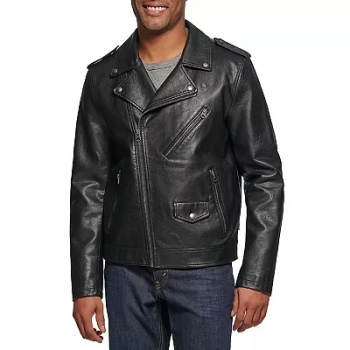 Levi's Men's Faux Leather Motorcycle Jacket