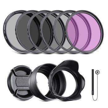 Neewer 58mm Professional Lens Filter Kit