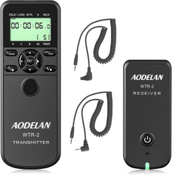 AODELAN Camera Wireless Shutter Release Remote Control