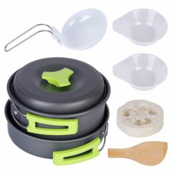 MalloMe Camping Cookware Mess Kit