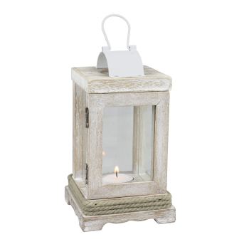 Stonebriar Wooden Lantern