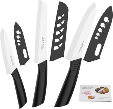 WACOOL Ceramic Knife Set