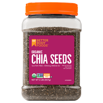 BetterBody Foods Organic Chia Seeds