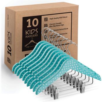 Zober Kids Wooden Hangers