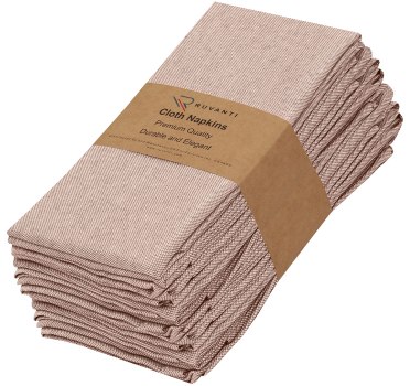 Ruvanti Linen Cloth Napkins