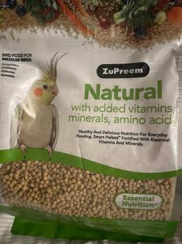ZuPreem Natural with Added Vitamins, Minerals, and Amino Acids