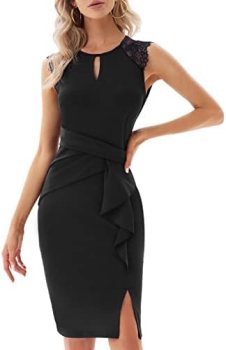 GRACE KARIN Vintage Lace Cocktail Dress