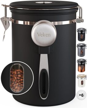 Veken Digital Coffee Canister