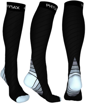 Physix Gear Sport Compression Socks for Men & Women