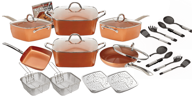 Copper Chef Cookware Set