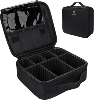 Relavel Travel Makeup Train Case