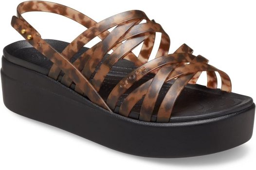 Crocs Brooklyn Strappy Low Wedge