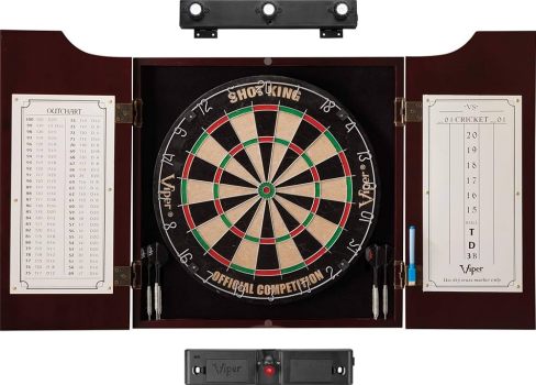 Viper Hudson Dartboard Cabinet Set