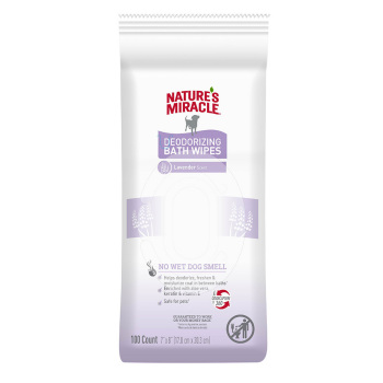 Nature's Miracle Deodorizing Bath Wipes