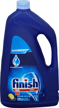 Finish Gel Dishwasher Detergent, Lemon