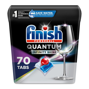 Finish Quantum Infinity Shine Dishwasher Tablets