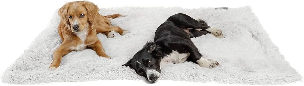 Best Friends by Sheri Calming Shag Vegan Fur Dog Blanket