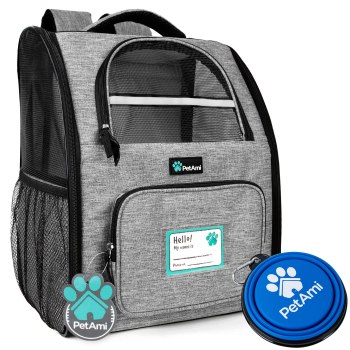 PetAmi Deluxe Pet Carrier Backpack