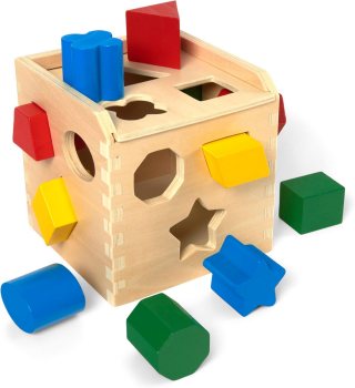 Melissa & Doug Shape Sorting Cube