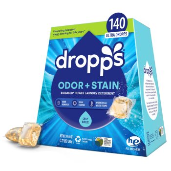 Dropps Stain & Odor Laundry Detergent Pods