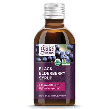 Gaia Herbs Black Elderberry Syrup