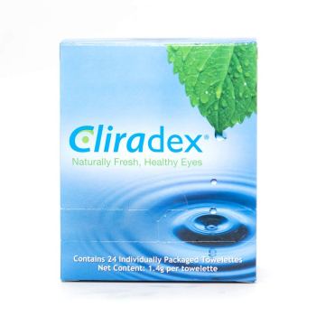 Cliradex Natural Eyelid Towelettes