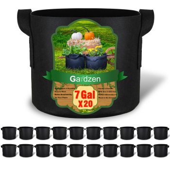 Gardzen 5-Pack 7 Gallon Grow Bags