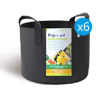 WINNER OUTFITTERS 6-Pack 5 Gallon Grow Bags