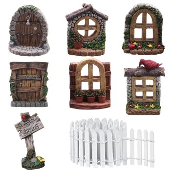 Fiddlehead Fairy Garden Enchanted Garden Door
