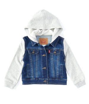 Levi's Baby Hooded Denim Jacket