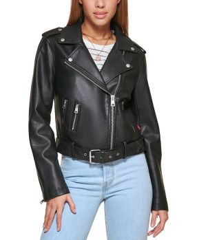 Levi's Faux Leather Moto Jacket
