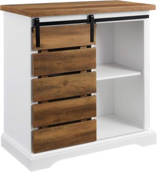 Walker Edison Modern Farmhouse Console