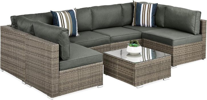 Best Choice Products Modular Sofa Set