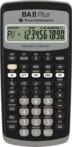Texas Instruments BA II Plus