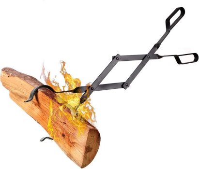 AMAGABELI GARDEN & HOME Fireplace Tongs